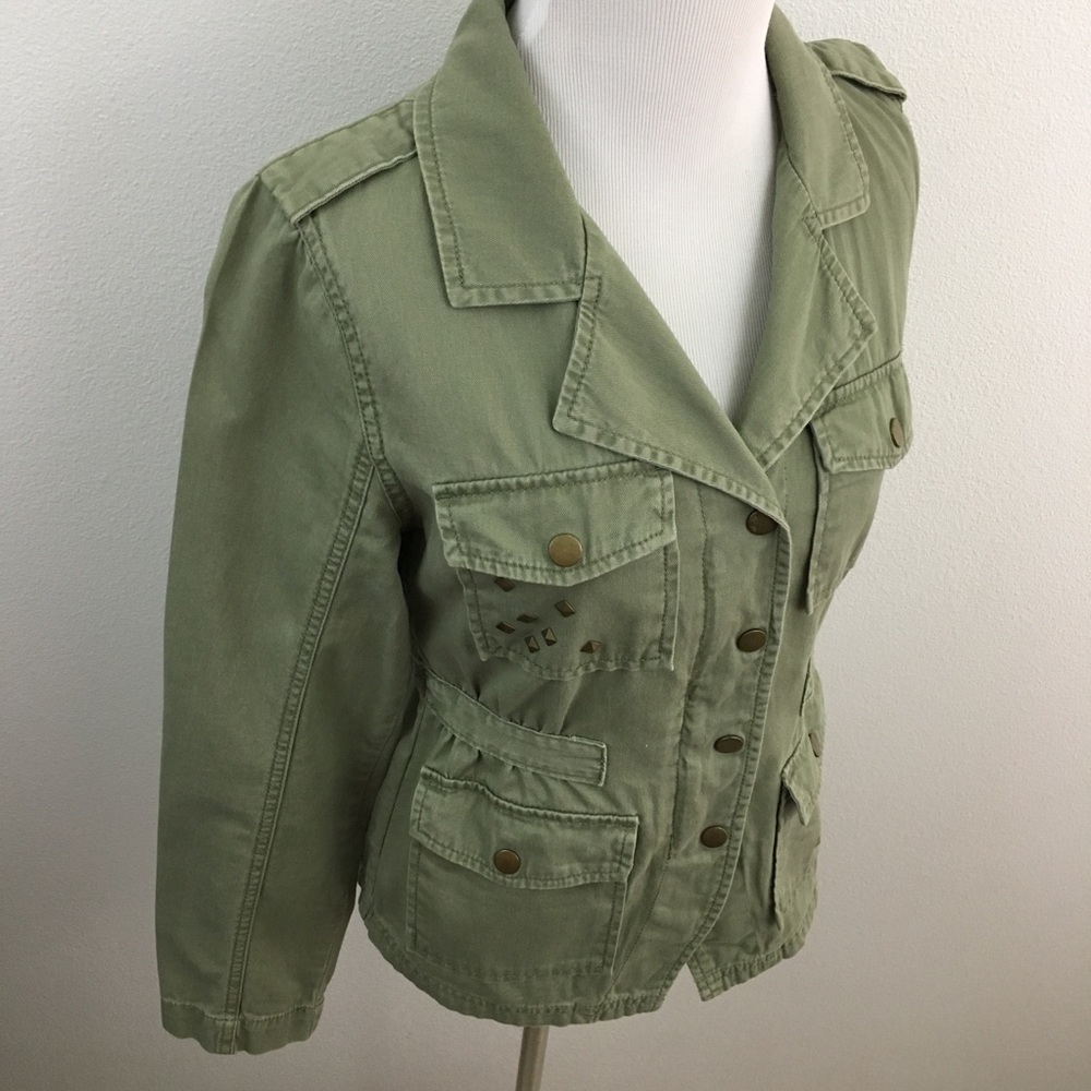 Green Utility Jacket - image 3